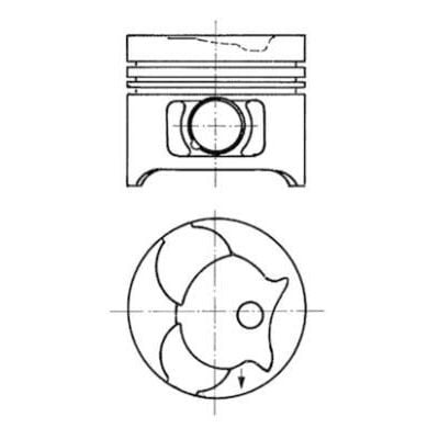 KOLBENSCHMIDT PİSTON 601 89,70MM (8774312010)
