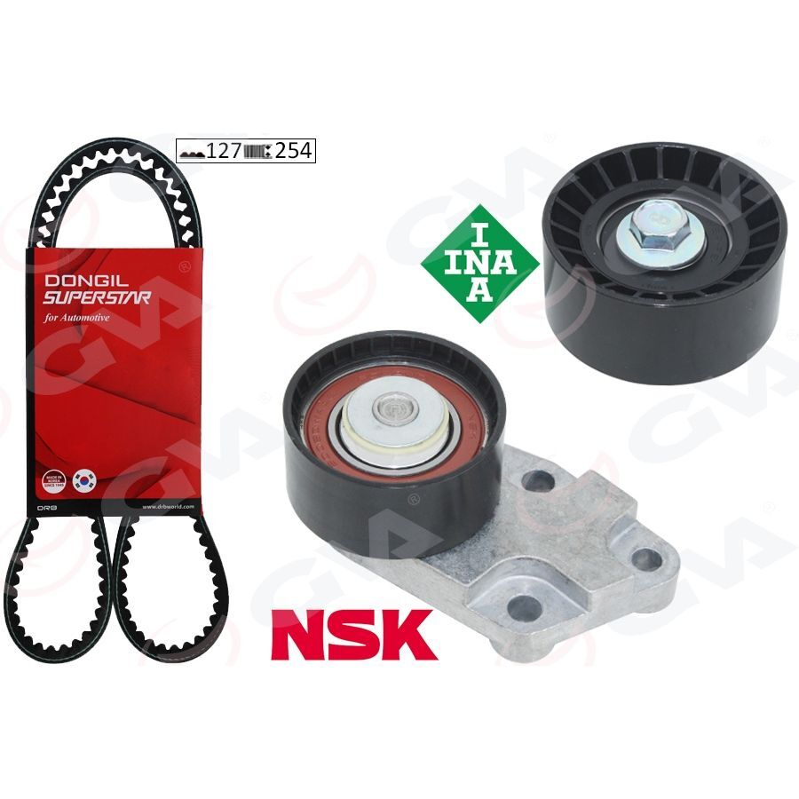 GVA EKSANTRİK GERGİ KİTİ 127X254 CHEVROLET-DAEWOO AVEO-CRUZE-KALOS-LACETTI-NUBIRA 1.4-1.4-1.6 05- (96103222)