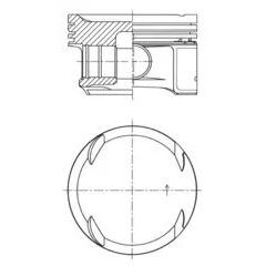 Sonne Piston M271 82.00 W203 W204 W211 (A271 030 66 17)