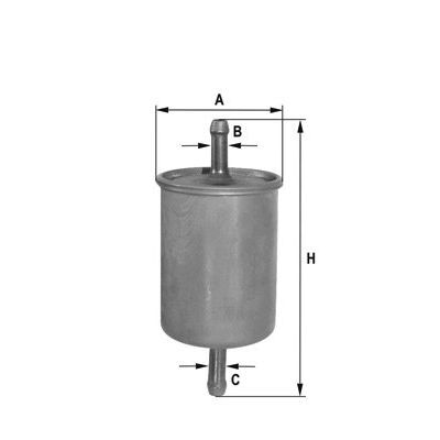 SARDES YAKIT FİLTRESİ VECTRA A-ASTRA F-P106-P205-P306-P309-POLO-CADDY-CORDOBA-AUDI A6-IBIZA-INCA-LEXCAN X (1567.28)