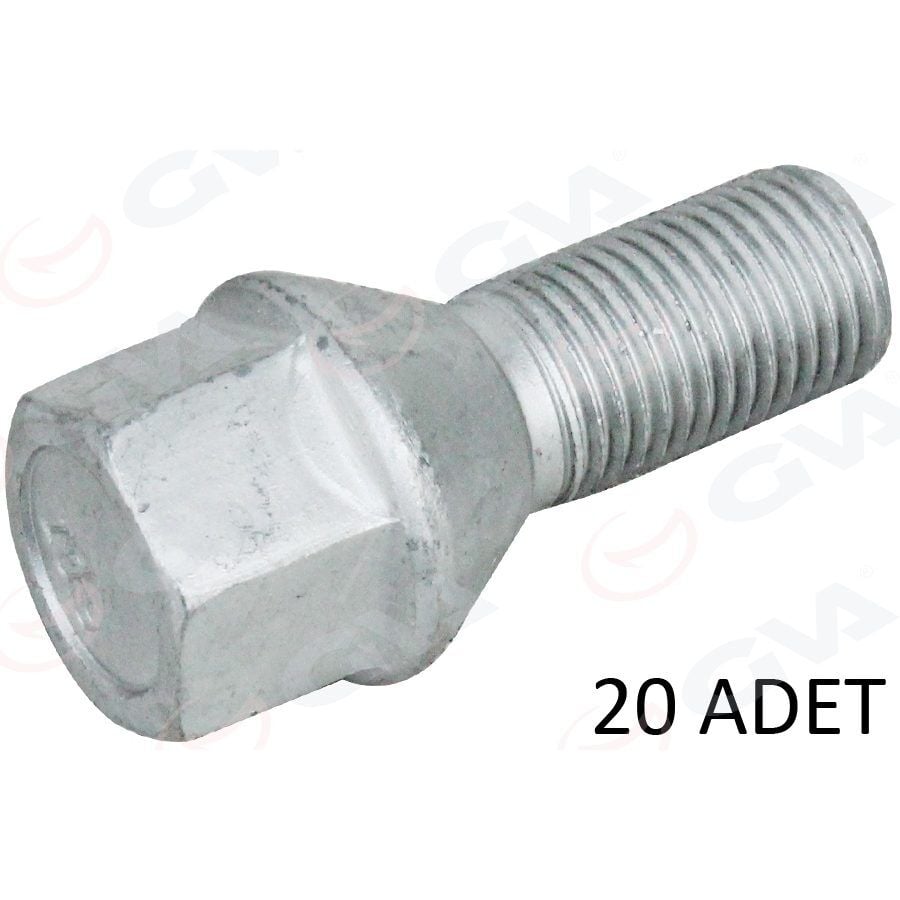 GVA BİJON CİVATASI GEOMET CITROEN-FIAT-FORD-OPEL-PEUGEOT DOBLO AA17-M12 X1.25X22 PAKET ADET : 20 (11294235)