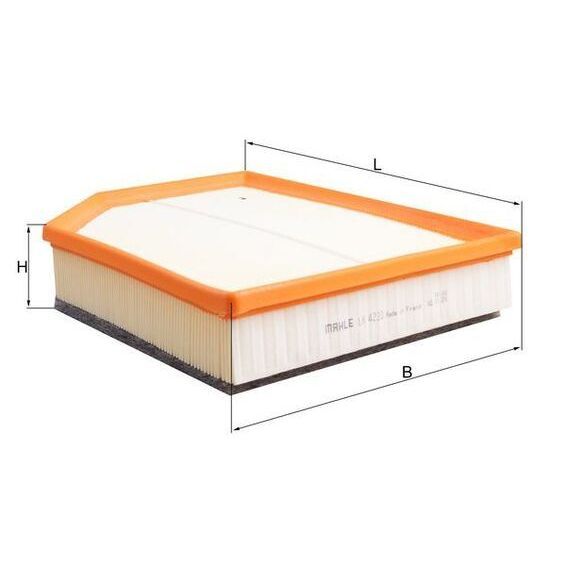 MAHLE HAVA FILTRESI VOLVO S90 II 2.0 2.0 T5 2.0 D4 2.0 D5 AWD 16 V90 II 2.0 T5 2.0 T6 2.0 (31370089)