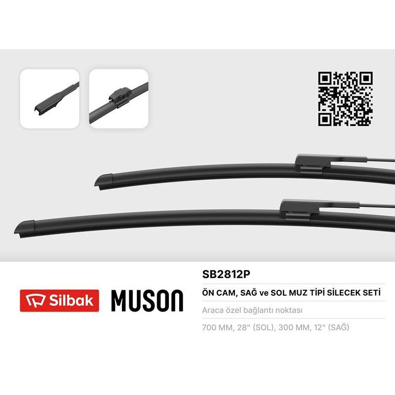 SILBAK SİLECEK SETİ RENAULT CLIO V 19 700/300 MM (288901480R)