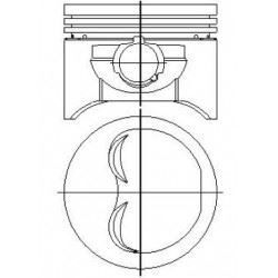 YENMAK MOTOR PİSTON SEGMAN FIAT TEMPRA-TİPO TOFAŞ SLX 1600 86.40 ÇAP 0.40 (46422566)