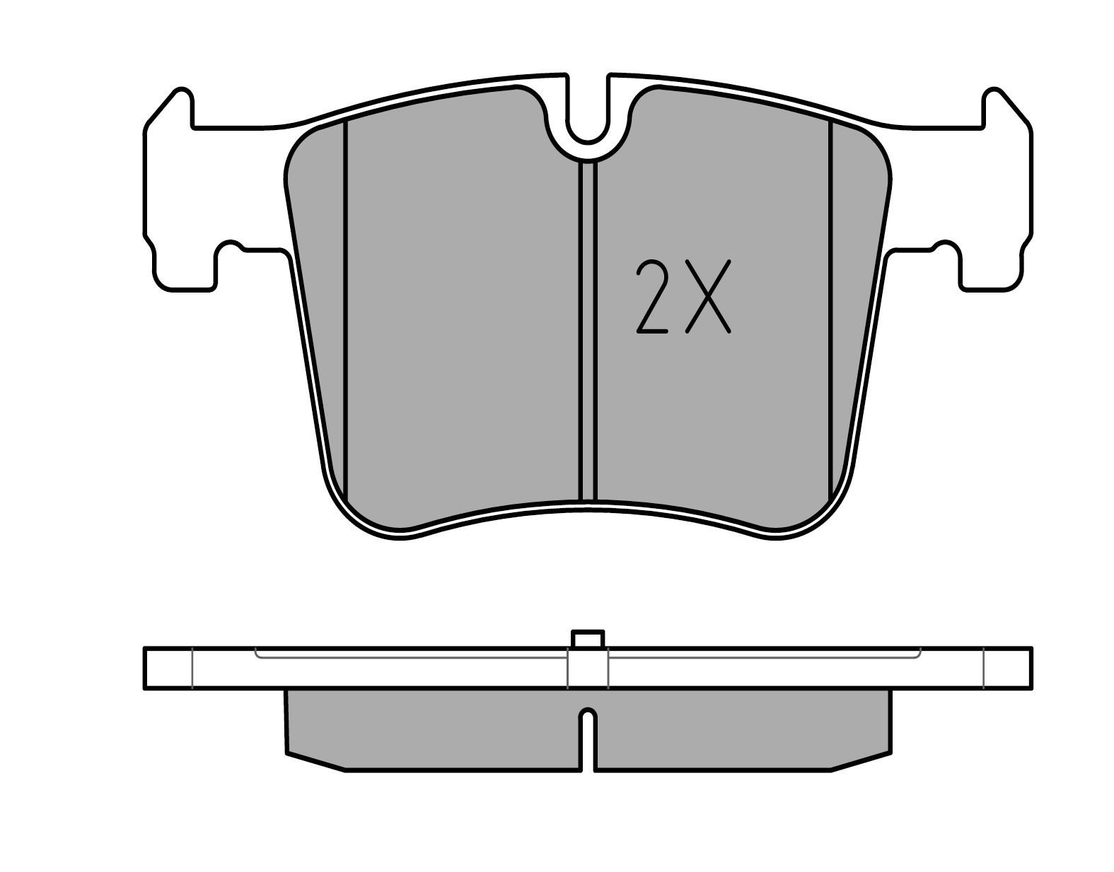 Kyburg Fren Balatası Ön F30 W251 99 (3410 6 859 181)