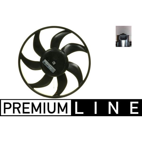 MAHLE FAN MOTORU OPEL CORSA D 06 GRANDE PUNTO 06 1.0-1.2-1.4 XE-XEP 130W-390MM KLİMASIZ ARAÇLAR (13263551)