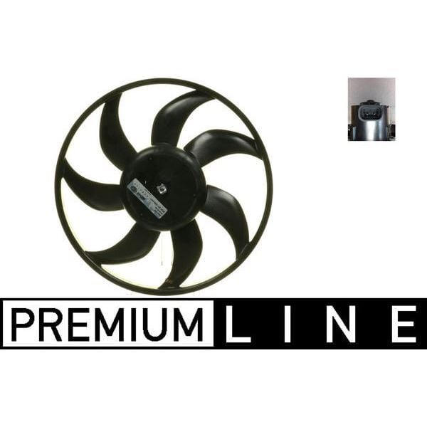 MAHLE FAN MOTORU OPEL CORSA D 06 GRANDE PUNTO 06 1.0-1.2-1.4 XE-XEP 130W-390MM KLİMASIZ ARAÇLAR (13263551)