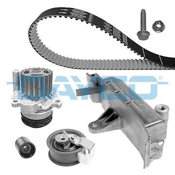 DAYCO DEVİRDAİMLİ TRİGER SETİ 120X300 T5-CADDY-PASSAT-JETTA-GOLF-POLO-A3-LEON 1.4-1.9TDI BJB-AXB-AMF-BLS (038198119A)