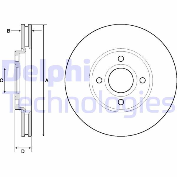 DELPHI ÖN FREN AYNASI ECOSPORT 14 (1854394)
