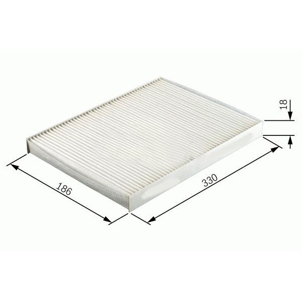 SARDES POLEN FİLTRESİ CORSA B 1.2-1.4-TIGRA 1.4-1.6-COMBO 1.2-1.4-1.6-1.7D (1808604)