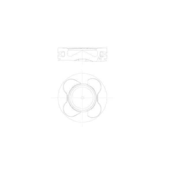 MAHLE PISTON SEGMAN 84.5MM 0.50MM BMW M57 N2 E53 E60 E90 E65 E83 E70 E71 E72 (11257792745)