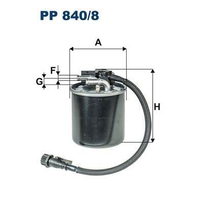 FILTRON YAKIT FİLTRESİ (A6510901552)