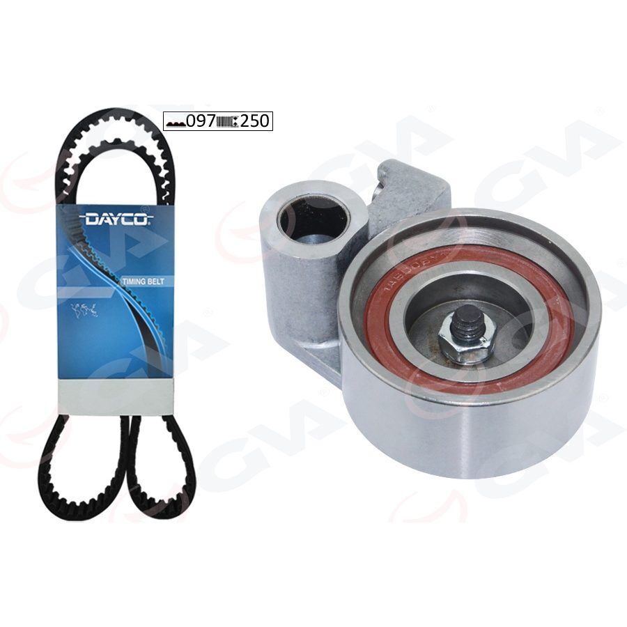 GVA TRİGER KAYIŞ SETİ EKSANTRİK SETİ TOYOTA HILUX VIGO 2.5L 2KDFTV KUN15 KUN25 KUN35 05-15 / 3.0L 1KD-FTV KUN26 05-14 1 KAYIŞ 1 RULMAN 097X250 (1350567041)
