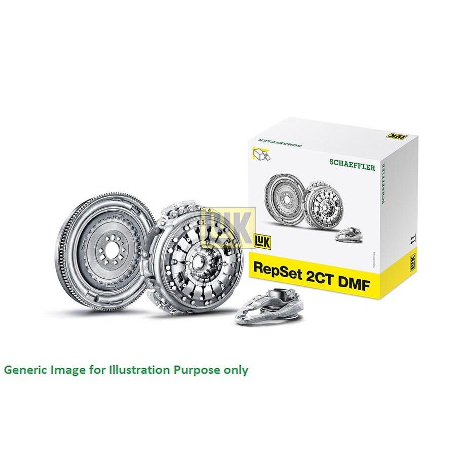 LUK VOLAN KAVRAMA SETİ GOLF7-JETTA-PASSAT-POLO-A3-LEON-SUPERB-OCTAVIA 1.2-1.4 TSI 2013 415084409 602000600 (06K105266)