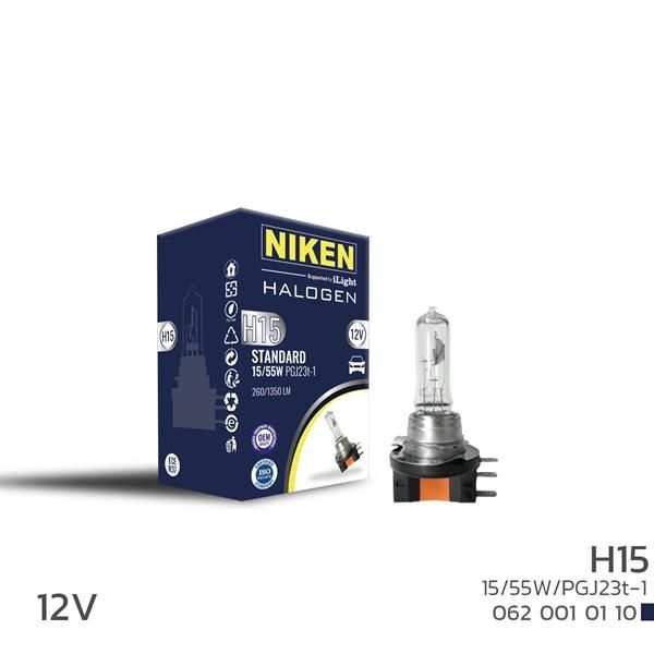 NIKEN NIKEN H15 15W/55W HALOJEN AMPUL PGJ23T-1 12V