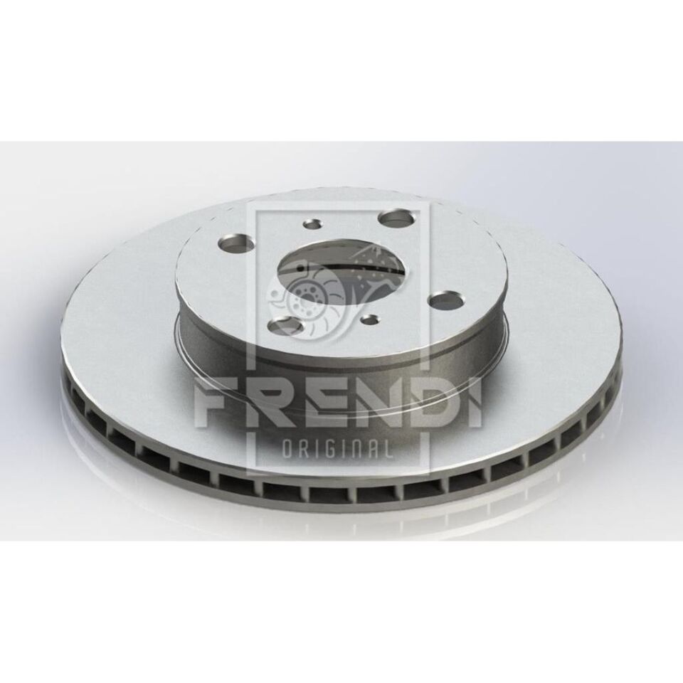 FRENDI ÖN FREN DİSKİ HAVA KANALLI TOYOTA COROLLA 1.3L 2E EE90. EE100 88-98 1.6L 4A-F AE92 88-91 238 ÇAP X 4 BİJON - TAKIM DISK FIYATIDIR (4351212290)