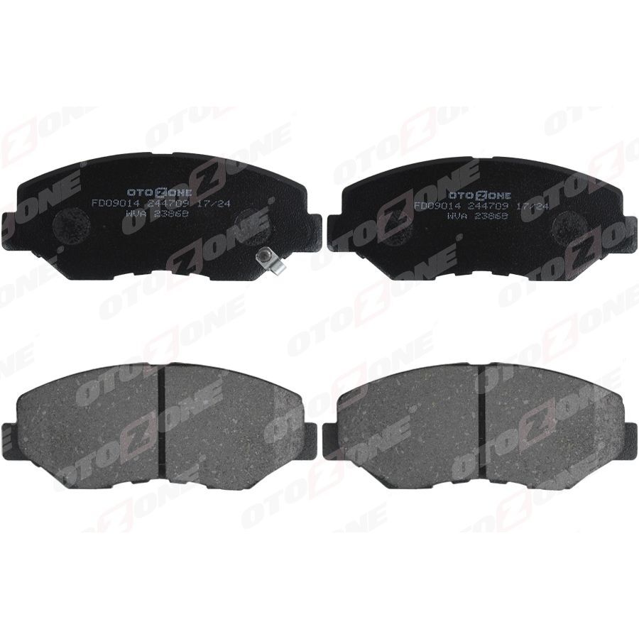 OTOZONE ÖN FREN BALATA HONDA CIVIC 1.6L R16B 4 KAPI SEDAN BENZINLI FC5 KASA 16-> / CR-V 2.0L K20 RD KASA 02-06 (45022S9AA01)