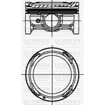 YENMAK PİSTON SEGMAN STD HYUNDAI ACCENT BLUE 1.4L G4LC 6 ILERI 11-> / İ20 1.4L G4LC 6 ILERI 15-> ÇAP 72.00 MM / ÖLÇÜ 1.0 X 1.2 X 2.0 ADET FIYATIDIR (2304003AA0STD)
