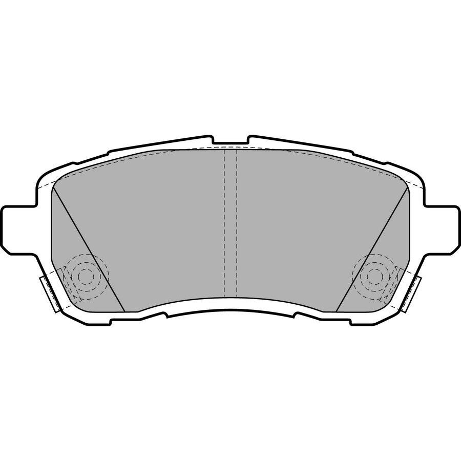 VALEO ÖN BALATA FIESTA VI 1.4-1.4TDCİ 1.6 TDCI 08 SWIFT 10 JUSTY 07 MAZDA II 07 SIRION 08 FTE KIRMIZI KUTU (1550219)