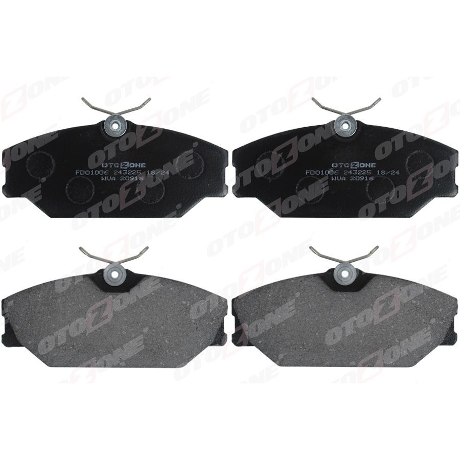 OTOZONE ÖN FREN BALATASI RENAULT LAGUNA 97>01 SAFRANE II 96>02 MEGANE I 97>01 SCENIC MEGANE SC NIC 97>02 1.4 1.6 1.8 1.9D 2.0 2.2D (410601531R)