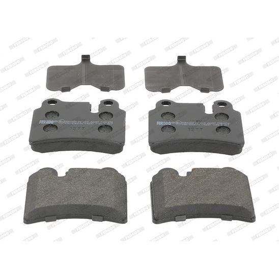 FERODO FREN BALATASI VW TOUAREG V6 ARKA BREMBO 17`` PR-1KQ (7L6698451B)