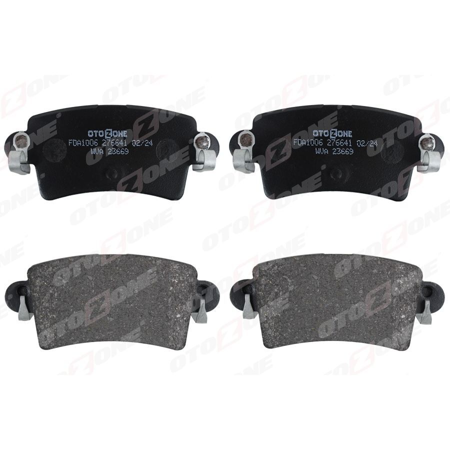 OTOZONE ARKA FREN BALATASI RENAULT MASTER II 01>06 OPEL MOVANO A 01>06 (4403467)
