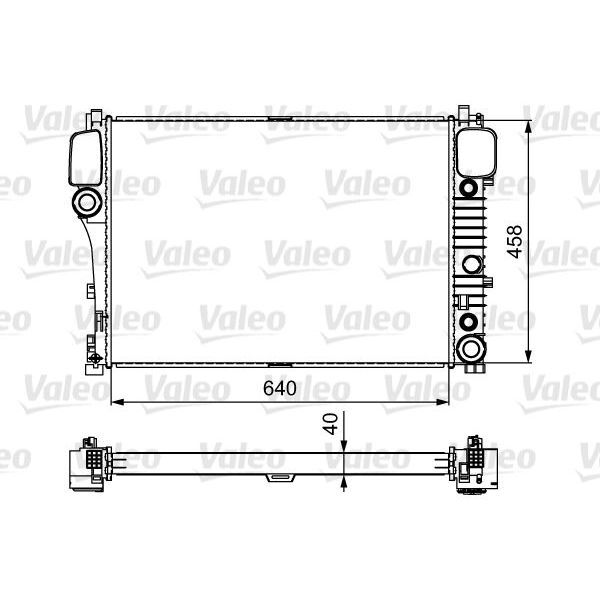 VALEO MOTOR SU RADYATORU MERCEDES S-CLASS W221 C216 (A2215003203)