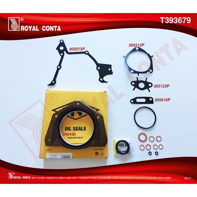 ROYAL ALT TAKIM CONTA SKT KEÇELİ DOBLO-PUNTO 1.9 DZL