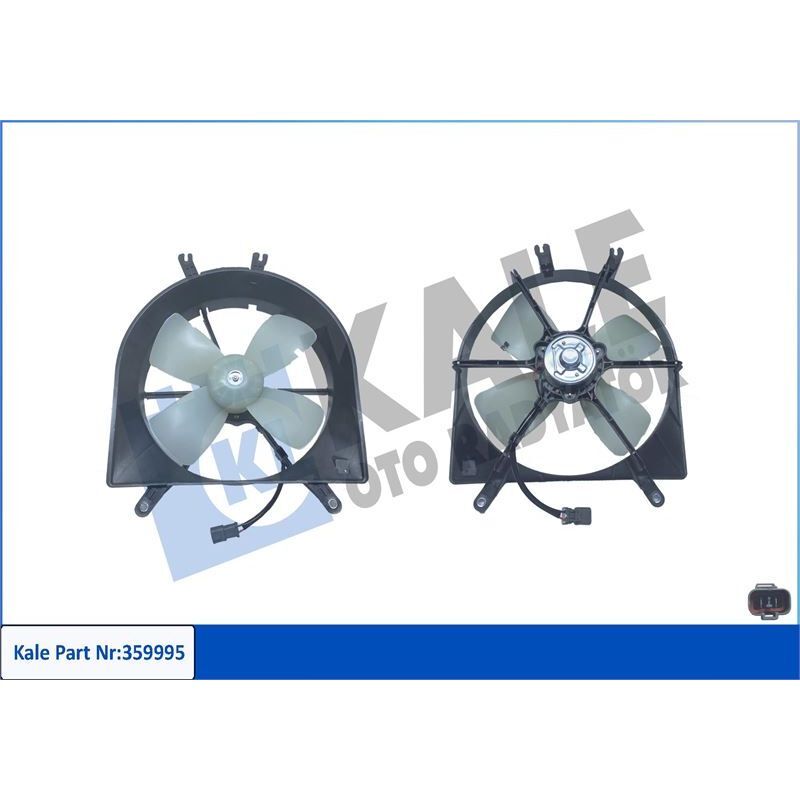 KALE RADYATOR FAN GRUBU HONDA CIVIC V 1.5I 93-95-CIVIC VI 1.4I 1.5/1.6 16V 1.6I 1.6I VTEC 1.5I VTEC-E 1.6 VTI 92- (19005P08003)