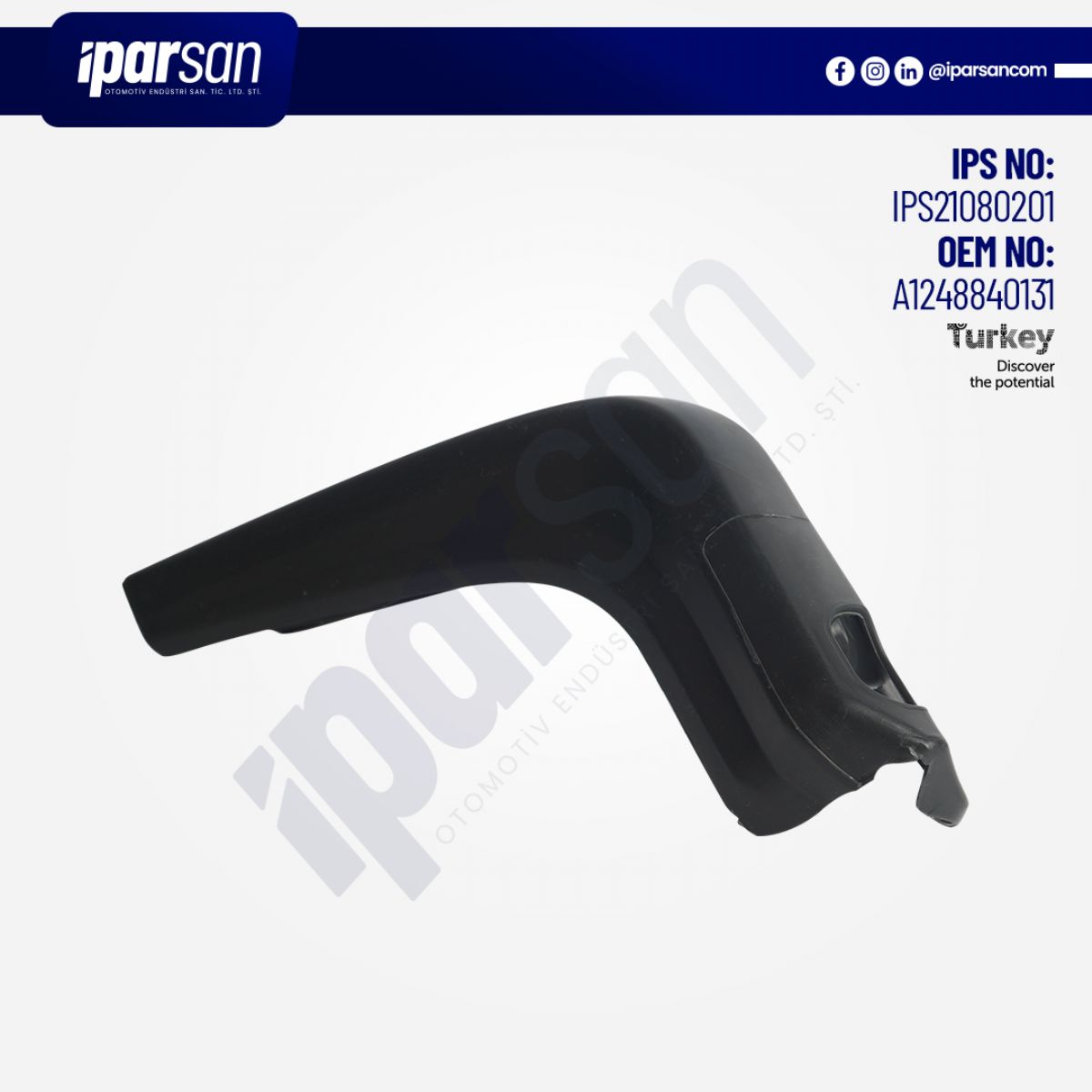 İthal W124 Arka Çamurluk Boynuz Bakaliti Sol (A124 884 01 31)