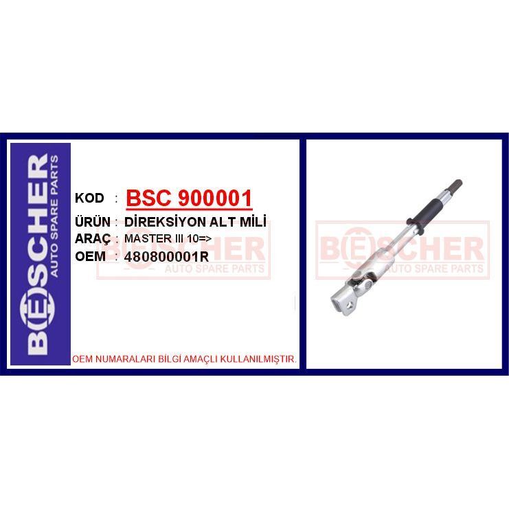 BESCHER DİREKSİYON ALT MİLİ MASTER III 10 > (480800001R)