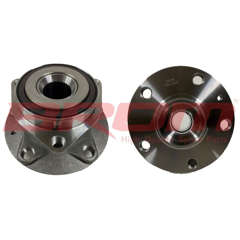 BROM ÖN TEKER PORYASI RULMANLI CADDY III 04- -GOLF VI 09- ABS Lİ 5 BİJON (1K0498621)