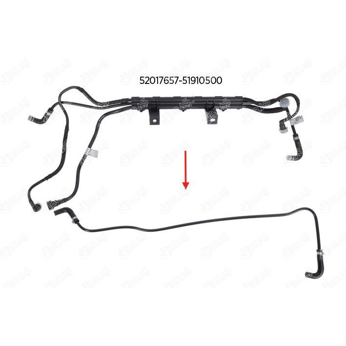 CM YAKIT BORUSU DOBLO MPV - DİZEL 1.3 D MULTİJET 2010--> (51910500)