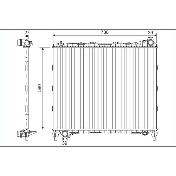 VALEO MOTOR SU RADYATORU LAND ROVER RANGE ROVER L405 L494 (LR034553)