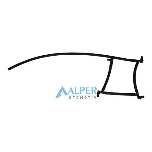 ALPER ENJEKTÖR GERİ DÖNÜŞ HORTUMU UZUN P107-P206-P307-C1-C2-C3- P1007-FIESTA-FUSION 1.4 HDI-TDCİ DV4 (1574.Q1)