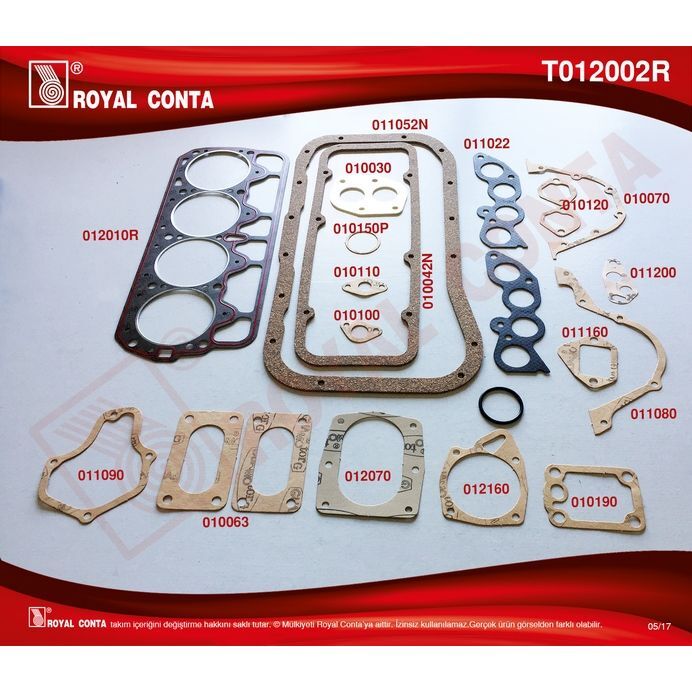 ROYAL MOTOR TAKIM CONTA SÜPER KEÇESİZ M131 DKŞ 1600