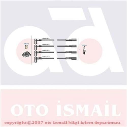 DODUCO BUJİ KABLO TK PALIO-PALIO WEEKEND-SIENA 1.2 IE S (7776810)