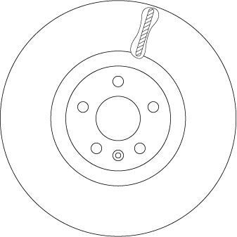 TRW ÖN FREN DİSKİ ADET VOLVO S60 III S90 II V60 II V90 II XC40 XC60 II XC90 II 17 345 CAP (31400568)