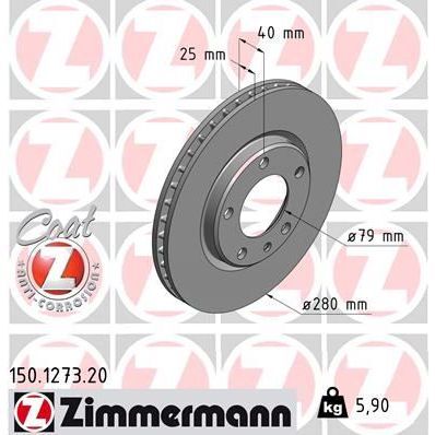 ZIMMERMANN FREN DİSKİ ON BMW M3 E30 (34112226813)