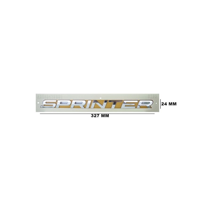 Lemar Yazı Tip Yazısı Sprinter Krom (A906 817 90 14)