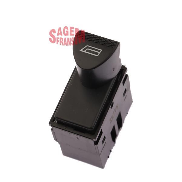 SAGEM CAM AÇMA DÜĞMESİ PALIO - ALBEA TEKLİ SİYAH (98809718)