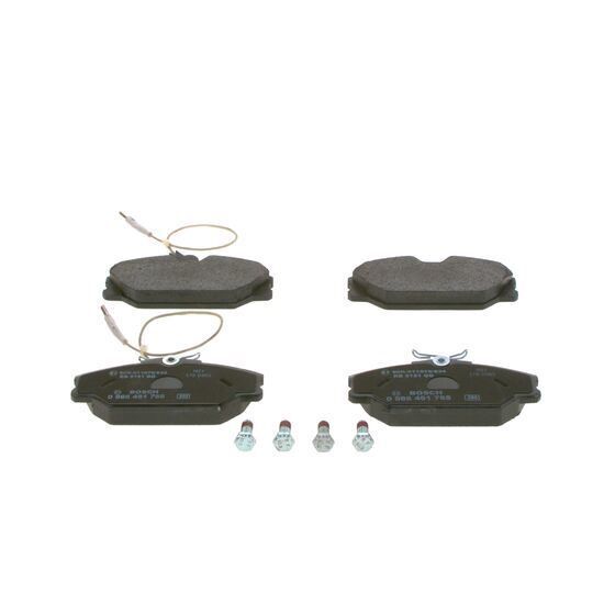 BOSCH ÖN FREN BALATASI RENAULT LAGUNA 97 01 SAFRANE II 96 02 MEGANE I 97 01 SCENIC MEGANE SC NIC 97 02 1.4 1.6 1.8 1.9D 2.0 2.2D (410601531R)
