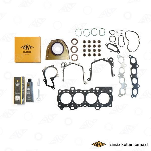 SKT TAM TAKIM CONTA FİESTA V 01>08 . FUSİON 01>12. FOCUS II 03>14 SİLİNDİR KAPAK CONTALI 1.4 80HP ZETEC (2S6G6008AA)