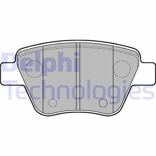 DELPHI ARKA BALATA CADDY-GOLF6-JETTA-A3-OCTAVIA-SUPERB 10 > GDB1841 (2K5698451)