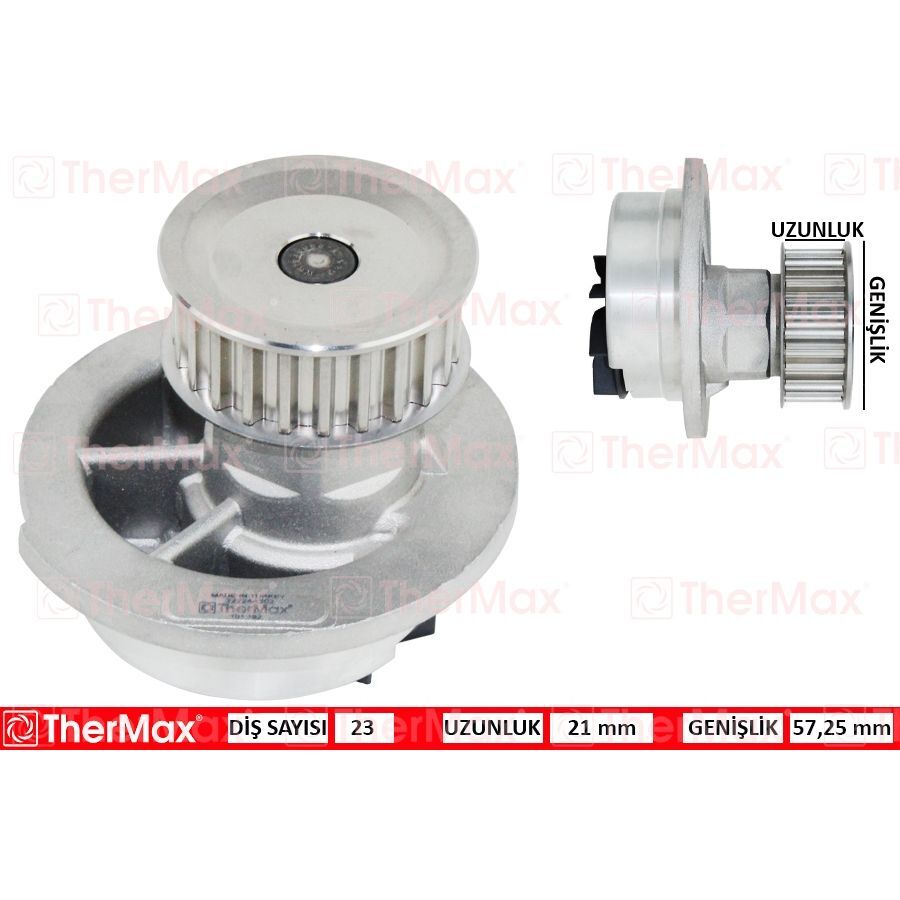 THERMAX DEVİRDAİM ASTRA F-VECTRA B-CORSA B-TIGRA 94-00 ZAFIRA A 1.6 16V X16XEL PA541 T 1334046 (1334066)