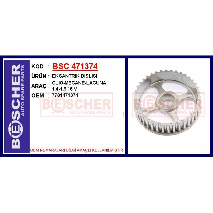 BESCHER EKSANTRIK DISLISI CLIO-MEGANE-LAGUNA 1.4-1.6 16 V (7701471374)