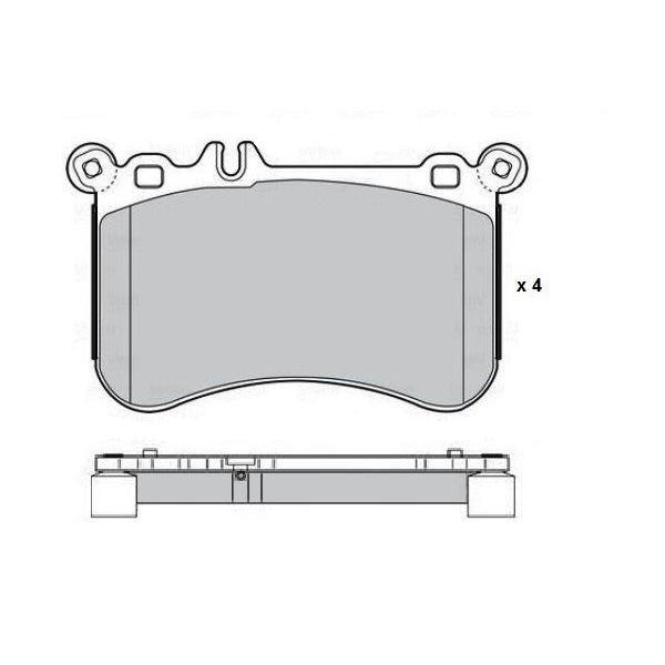 Meyle Fren Balatası W172 Slk 02 11 W172 Slc 01 16 W212 08 11 216 S (A006 420 05 20)
