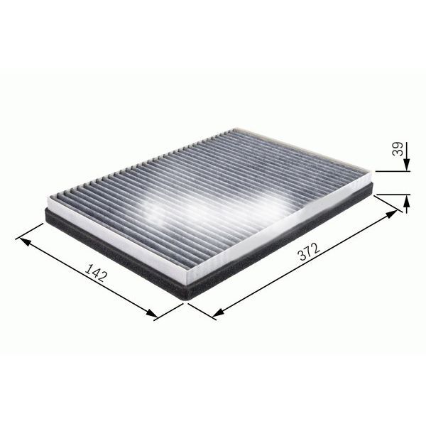 SARDES POLEN FİLTRESİ RENAULT ESPACE IV 02 > OTOMATİK KLİMALI CUK3840 (7701056390)