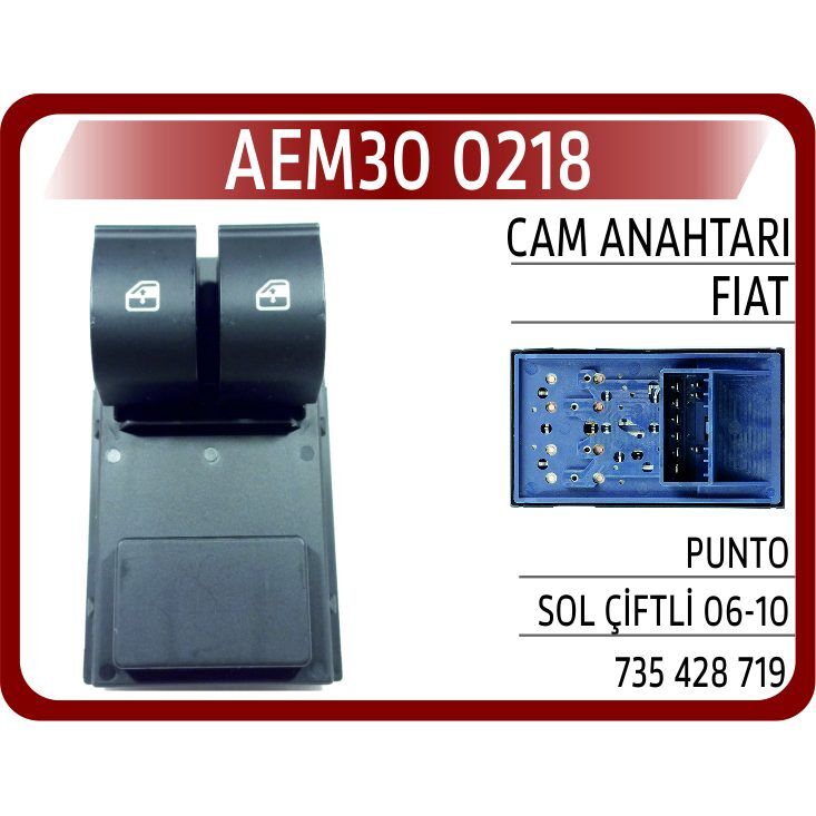 AEM CAM ANAHTARI FIAT PUNTO SOL ÇİFTLİ 06-10 (735428719)