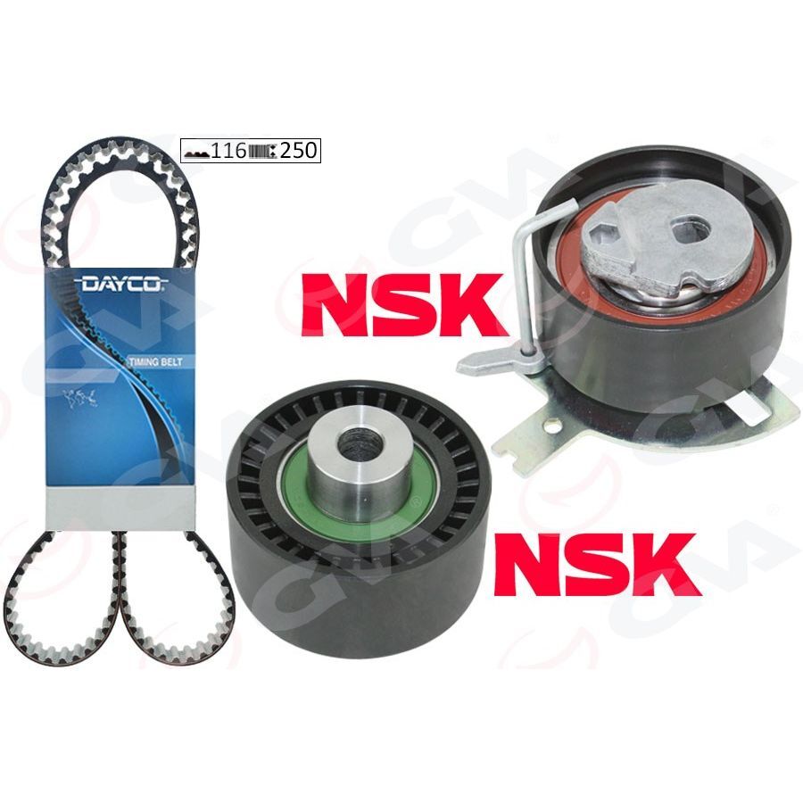 GVA TRİGER SETİ 116X25 C-MAX II 11> FOCUS III 11>17 -GALAXY III 11>17 2.0TDCI KUGA II 14>18 2.0TDCI- P307-308-407-508-607-807-EXPERT-C4-C5-C6-C8-JUMPY-SCUDO- 2.0 TDCI K025672XS (1610278280)